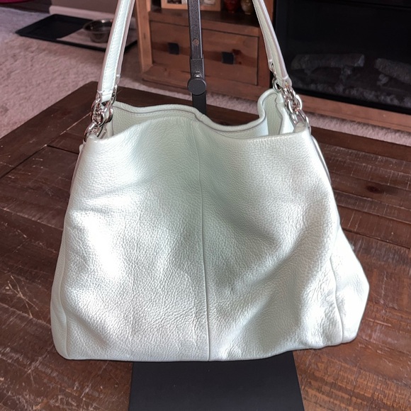Coach Handbags - Coach Mint Green Leather Handbag